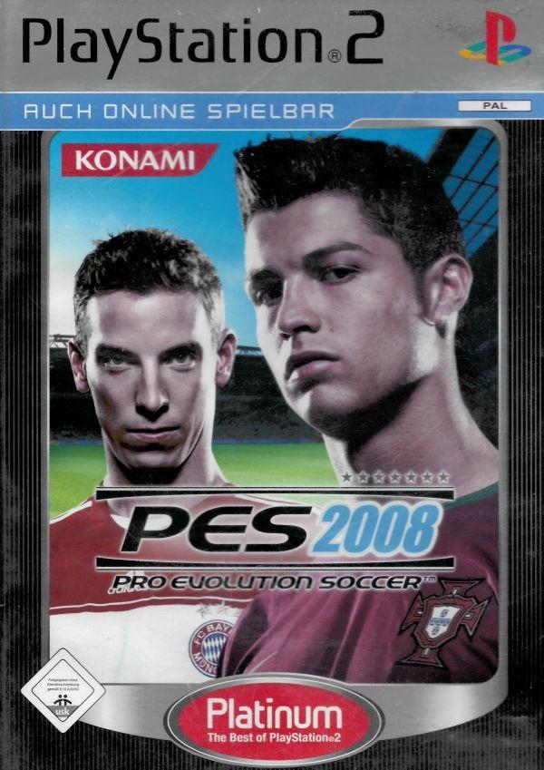 Pro Evolution Soccer 2008 - Platinum Edition (PlayStation 2)