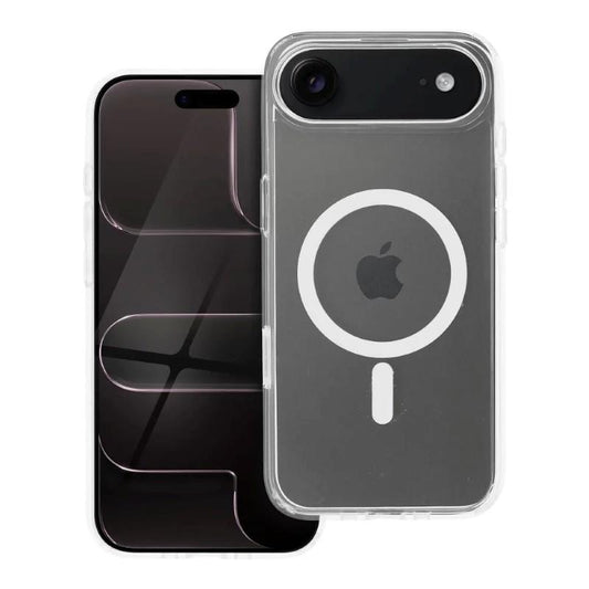 iPhone Air Handyhülle / Backcase Silikon Transparent / MagSafe kompatibel