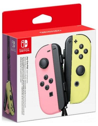 Joy-Con 2er-Set Pastell rosa gelb Nintendo Switch