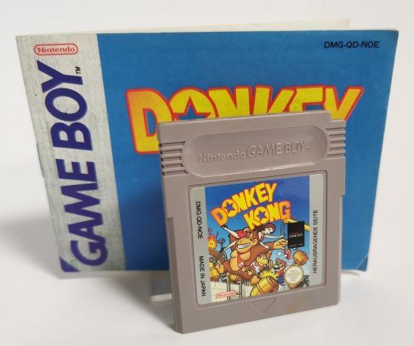 Donkey Kong (Game Boy) - Auswahl: Modul + Anleitung