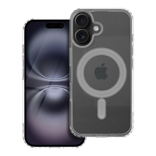 iPhone 16 Handyhülle / Backcase Silikon Transparent MagSafe kompatibel