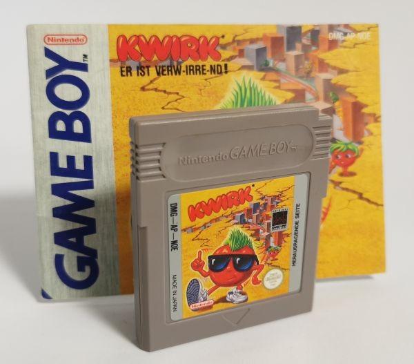 Kwirk (Game Boy) - Auswahl: Modul + Anleitung