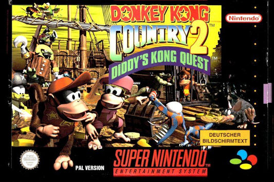 Donkey Kong Country 2 Diddy\'s Kong Quest SNES - Super Nintendo