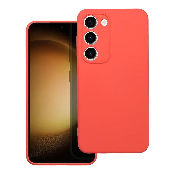 Galaxy S23 Handyhülle / Backcase Blink Silikon Peach