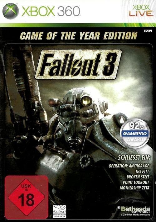 Fallout 3 - Game of the Year Edition (Xbox 360)