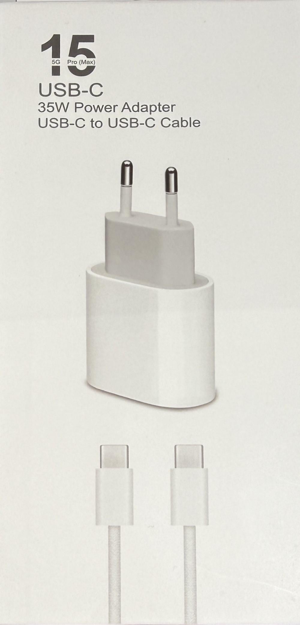 Travel Adapter (35W) mit Kabel USB-C auf USB-C