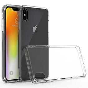iPhone XS Max Handyhülle / Backcase Silikon durchsichtig / transparent