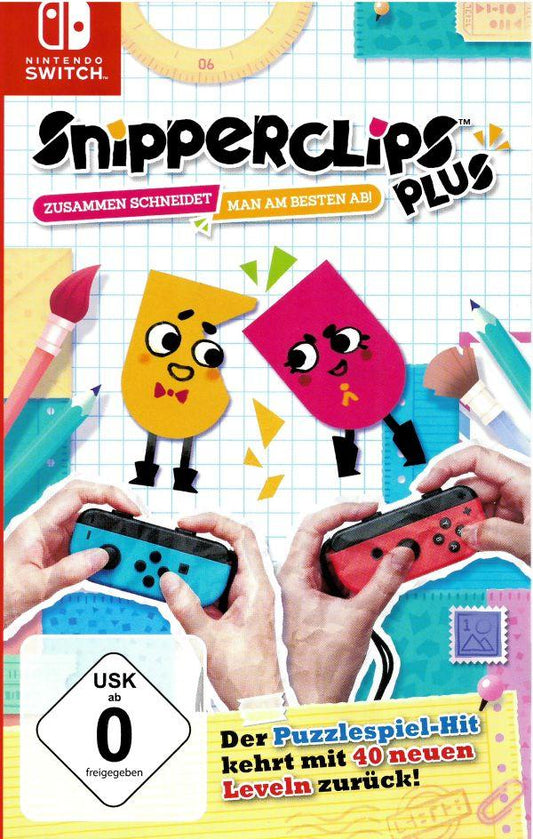 Snipperclips  Zusammen schneidet man am besten ab! (Nintendo Switch)