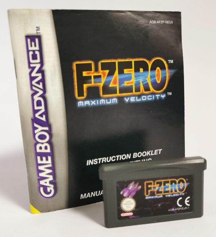 F-Zero Maximum Velocity (Game Boy Advance) - Auswahl: Modul + Anleitung