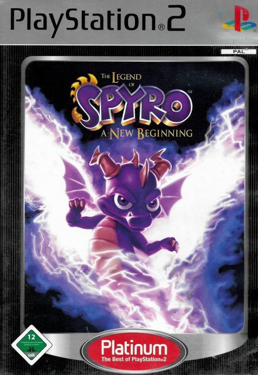 The Legend of Spyro: A New Beginning - Platinum (PlayStation 2)