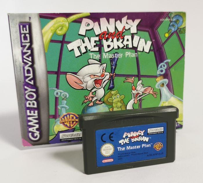 Der Pinky und der Brain Der Masterplan (Game Boy Advance) - Auswahl: Modul + Anleitung