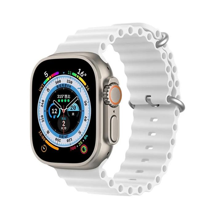 Armband Sport Silicone Graphite kompatibel mit Apple Watch 42/44/45mm