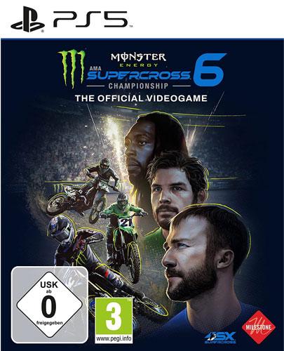 Monster Energy AMA Supercross 6 Championship The Official Videogame (PlayStation 5)