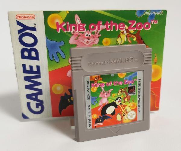 King of the Zoo (Game Boy) - Auswahl: Modul + Anleitung