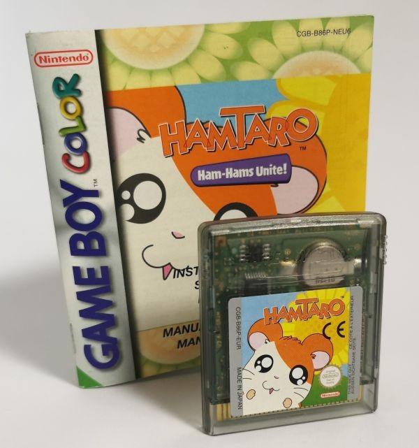 Hamtaro (Game Boy Color) - Auswahl: Modul + Anleitung