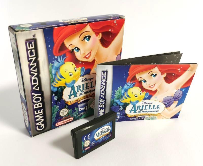 Arielle die Meerjungfrau Meer voller Abenteuer (Game Boy Advance) - Auswahl: Modul + OVP + Anleitung