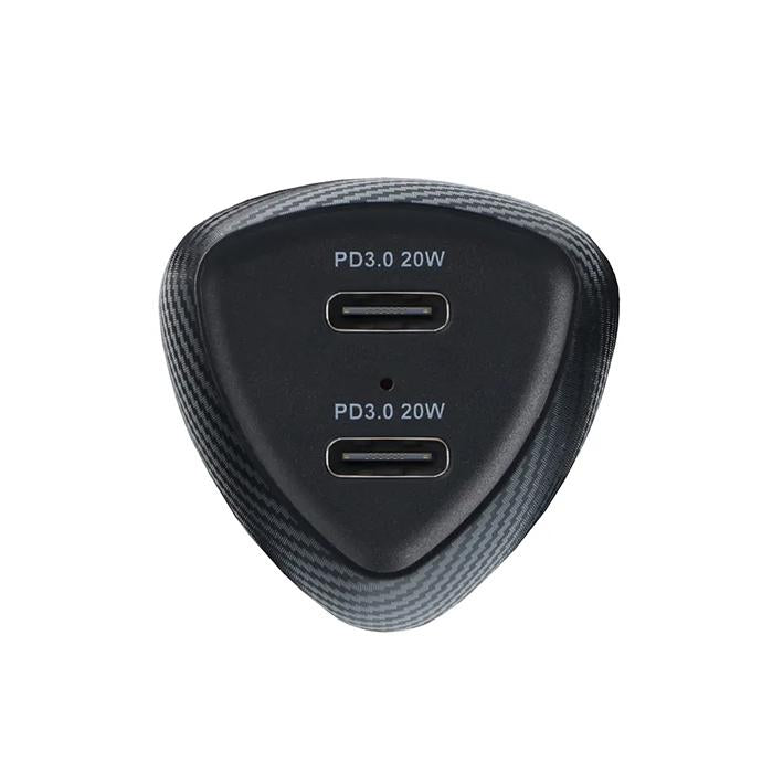 KFZ - Ladegerät USB C 3.0 Schwarz