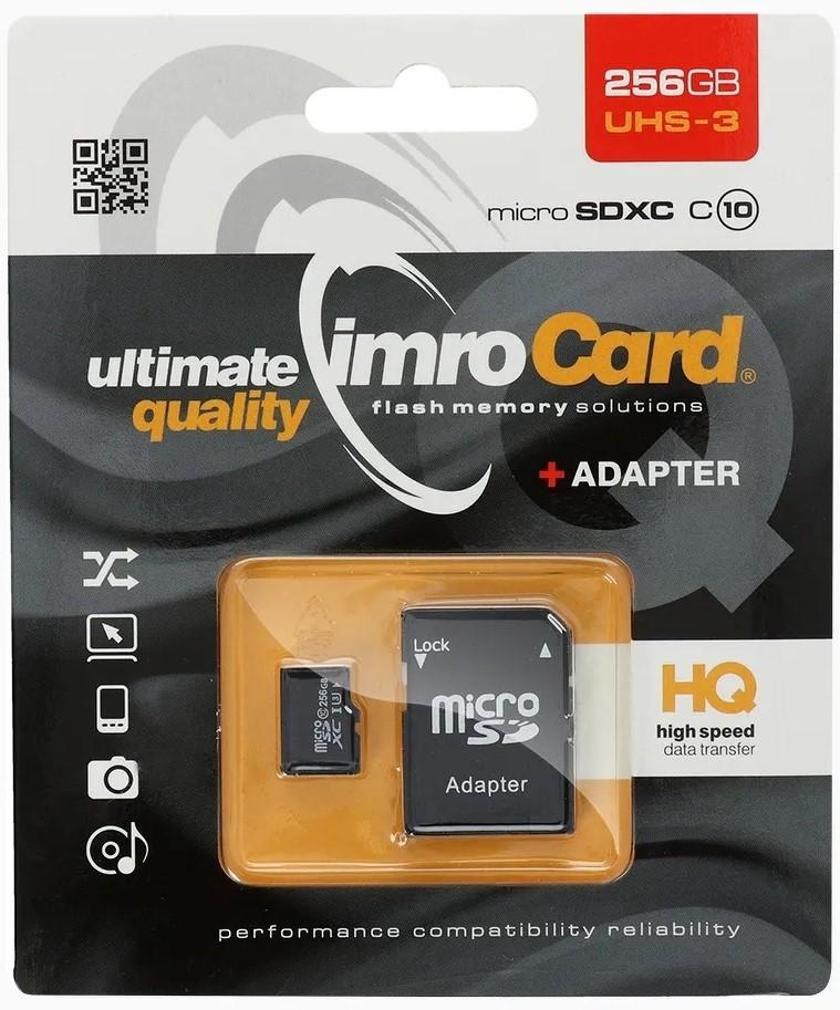 imro Micro-SDXC Speicherkarte mit Adapter