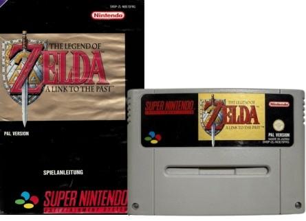 The Legend of Zelda A Link to the Past SNES Super Nintendo Modul Anleitung