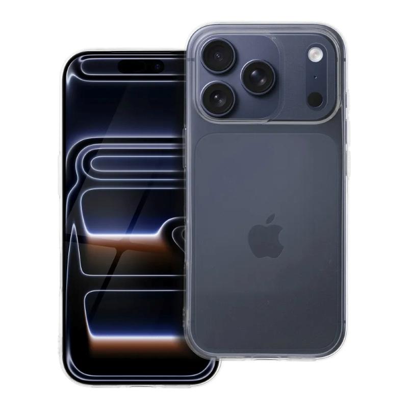 iPhone 17 Pro Max Handyhülle / Backcase Silikon durchsichtig / transparent