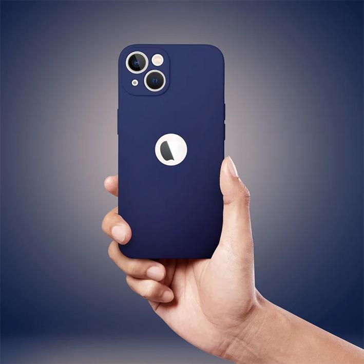 iPhone 14 Handyhülle / Backcase Soft Case Blau