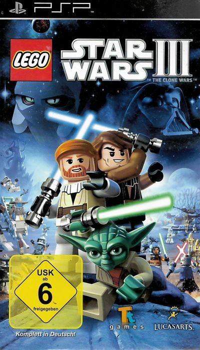 Lego Star Wars III: The Clone Wars (PSP - PlayStation Portable)
