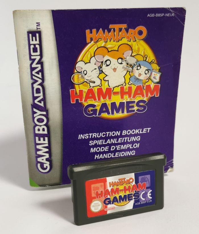 Hamtaro Ham Ham Games (Game Boy Advance) - Auswahl: Modul + Anleitung