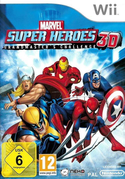 Marvel Super Heroes 3D Grandmaster's Challenge (Nintendo Wii)
