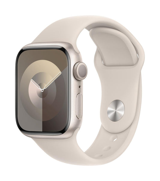 Apple Watch Series 9 (GPS + Cellular) 41 mm Aluminiumgehäuse Polarstern
