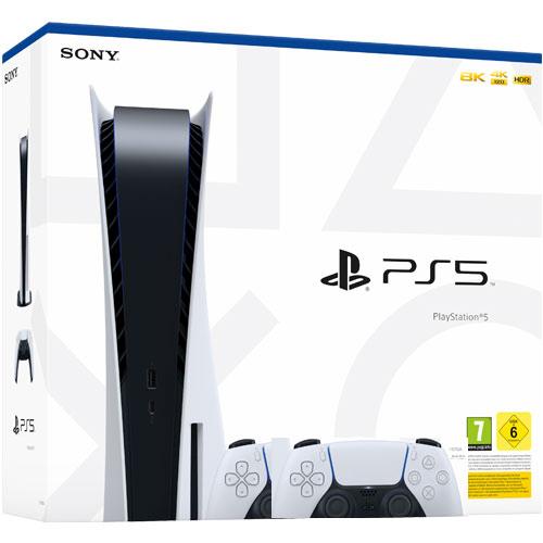 PlayStation 5 Konsole zwei DualSense Wireless Controller Bundle