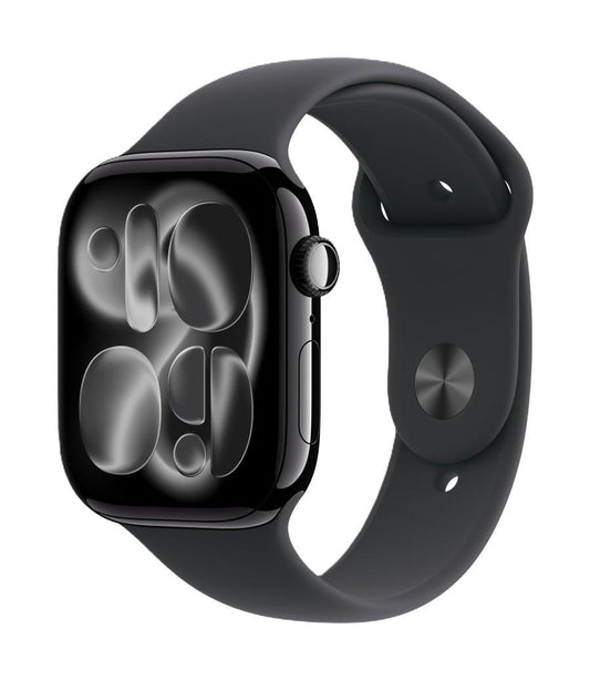Apple Watch Series 11 (GPS + Cellular) 46 mm Aluminiumgehäuse Diamantschwarz