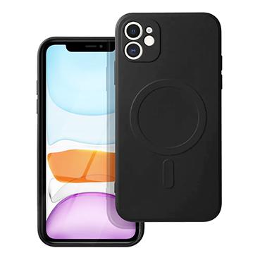 Handyhülle / Backcase Silikon Schwarz MagSafe kompatibel für iPhone 11