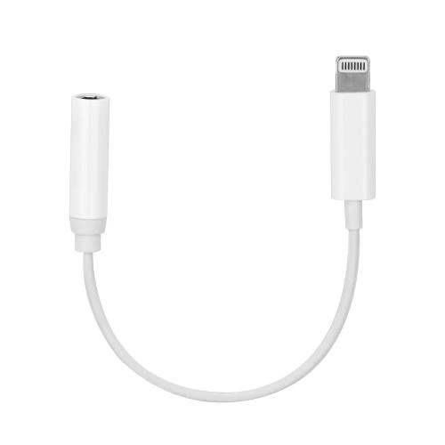 Adapter HF/audio für iPhone Lightning 8-pin - Jack 3,5mm