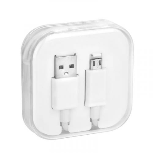 Micro USB Kabel 1m Weiß