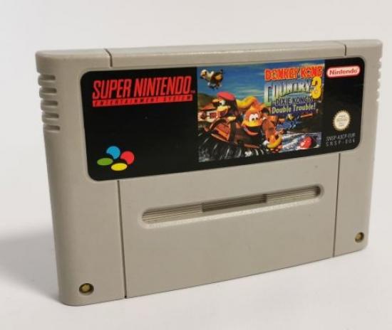 Donkey Kong Country 3 - Dixie Kong's Double Trouble! (SNES - Super Nintendo) Donkey Kong Country 3 - Dixie Kong's Double Trouble! (SNES - Super Nintendo)