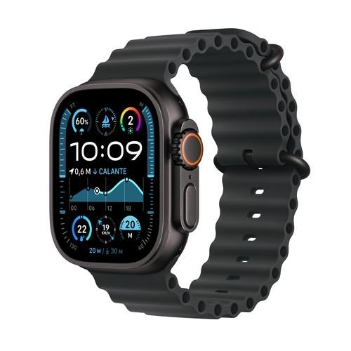 Apple Watch Ultra 2 49mm Black Titanium Black Ocean Band
