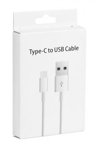 USB auf USB-C Kabel (TYP 3.0) 1m Weiß