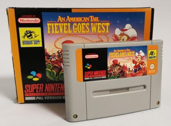 An American Tail Fievel Goes West (SNES / Super Nintendo)