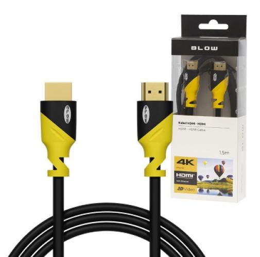 HDMI Kabel 4K 1,5m gelb HDMI Kabel 4K 1,5m gelb
