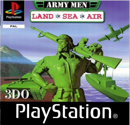Army Men - Land, Sea, Air (PlayStation 1)