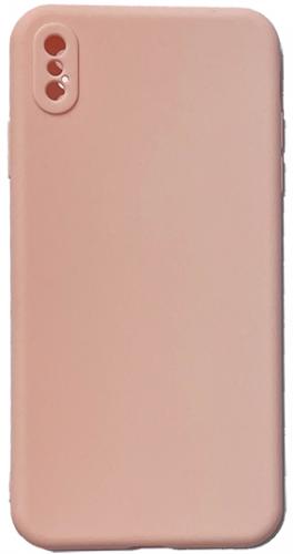  iPhone XS Max Handyhülle / Backcase Silikon Rosa