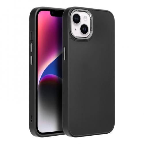 iPhone 12 / 12 Pro Handyhülle / Backcase Frame Schwarz