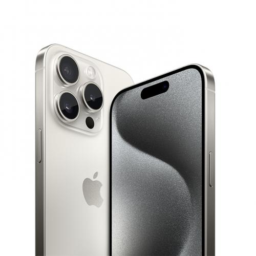 iPhone 15 Pro Max 256GB Titan Weiß