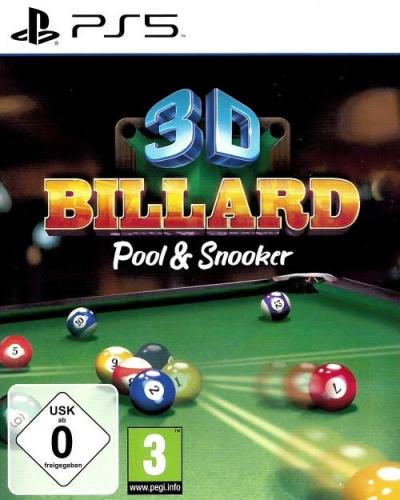 3D Billiard: Pool & Snooker (PlayStation 5)