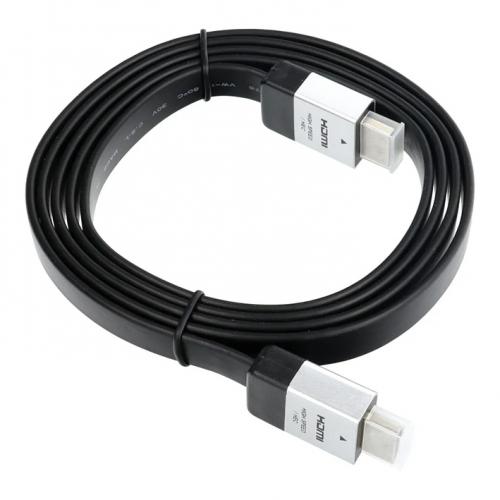 HDMI Kabel Flachbandkabel High Speed mit Ethernet 1,5m