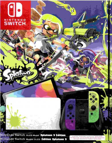 Nintendo Switch OLED Splatoon 3 Edition Nintendo Switch OLED Splatoon 3 Edition