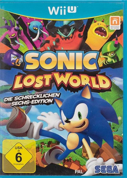 Sonic Lost World Nintendo Wii U